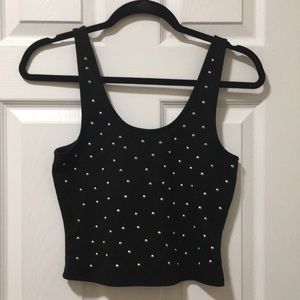 Black Urban Outfitters Crop Top